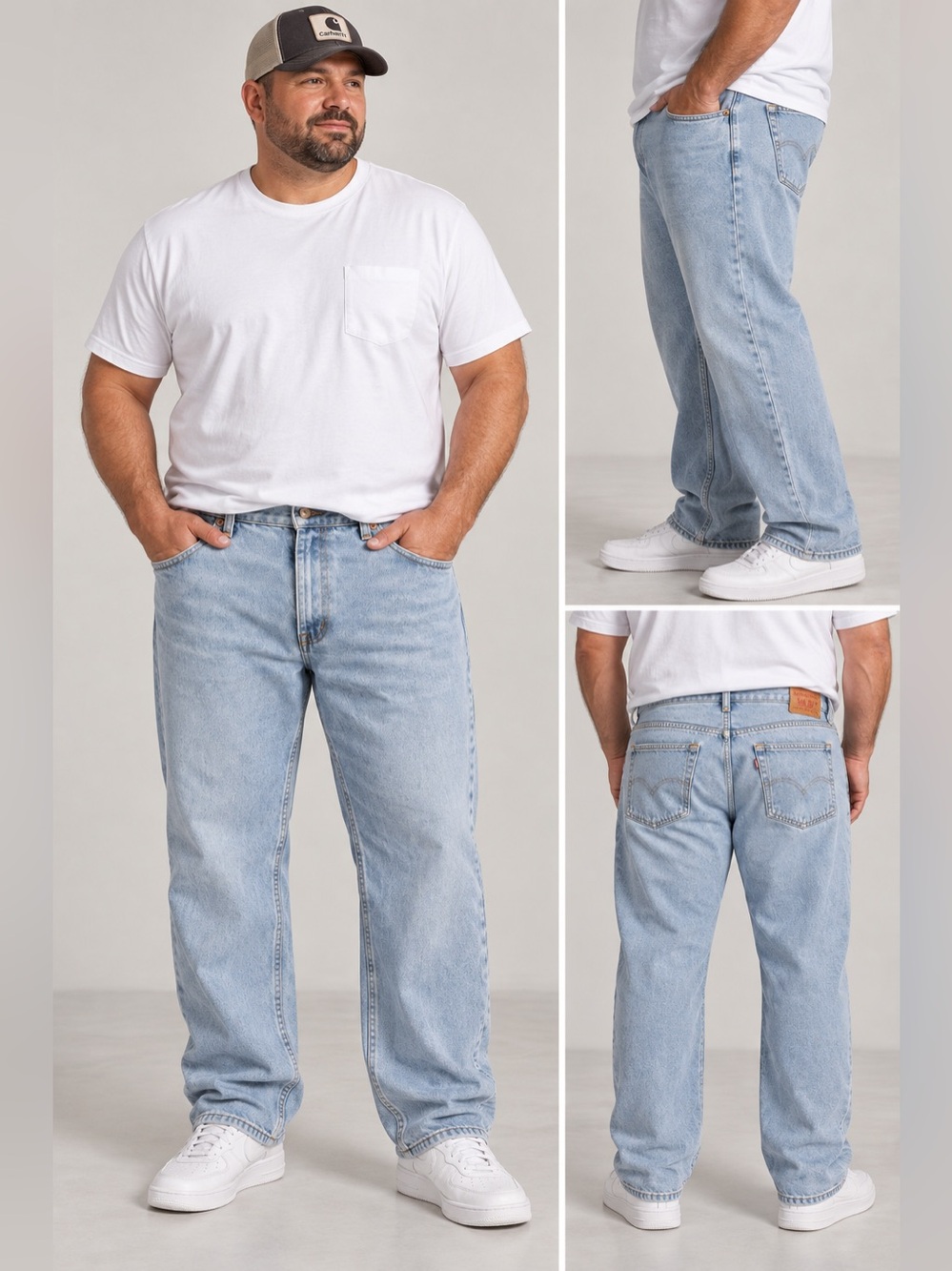 Levi’s 505 Vintage Made in USA Men’s 40x30 Light Wash Regular Fit Jeans